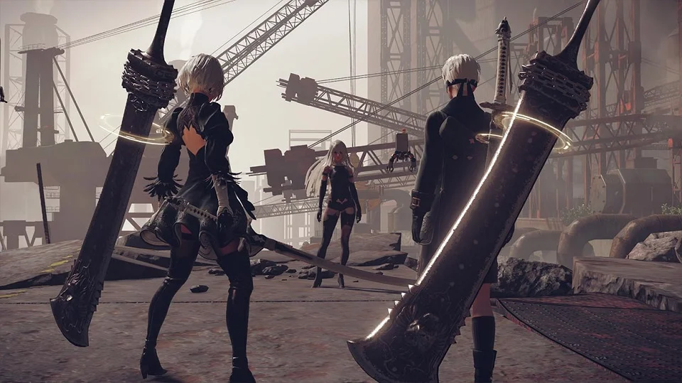 nier automata weapons