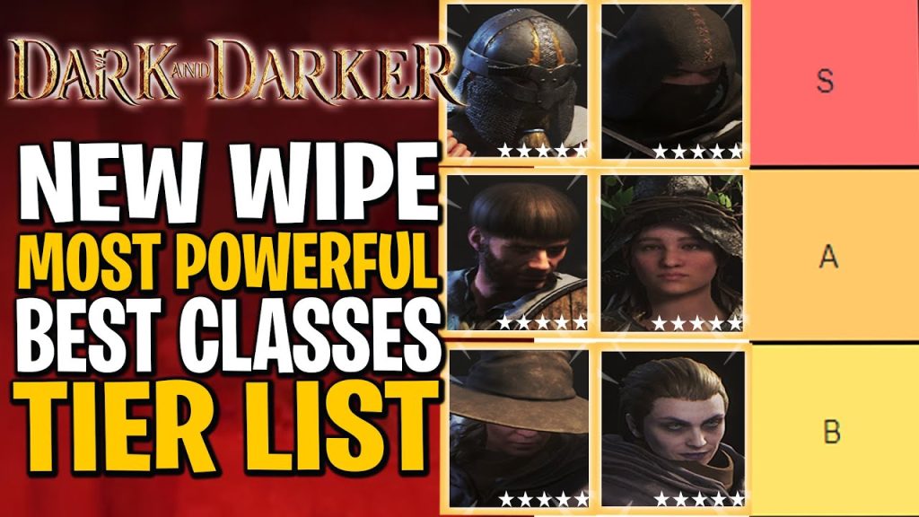 dark and darker class tier list
