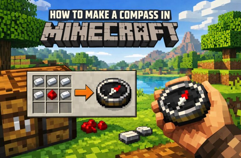 How Do You Make a Compass in Minecraft
