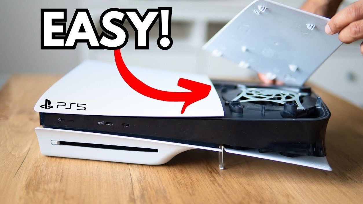 Remove PS5 Cover