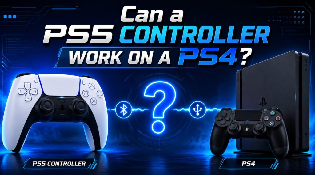 Can a PS5 Controller Work on a PS4