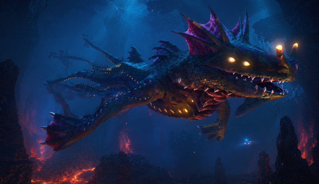 Sea Dragon Leviathan in Subnautica 2