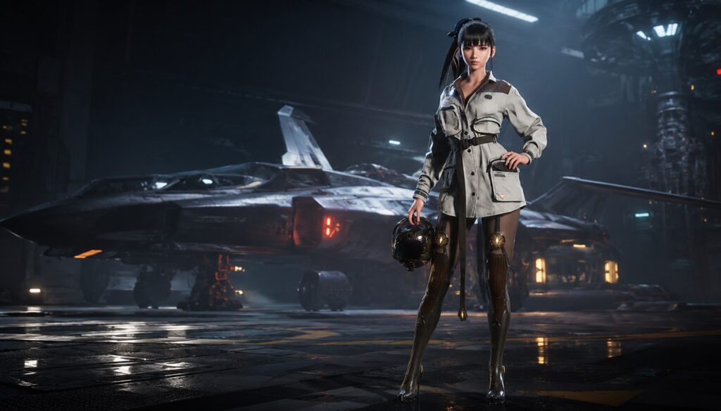 Top Gun Costume in Stellar Blade