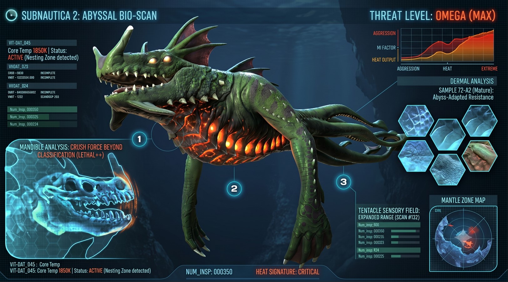 Sea Dragon Leviathan in Subnautica 2