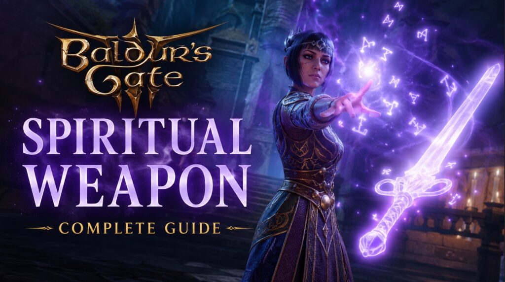 Spiritual Weapon in Baldur's Gate 3
