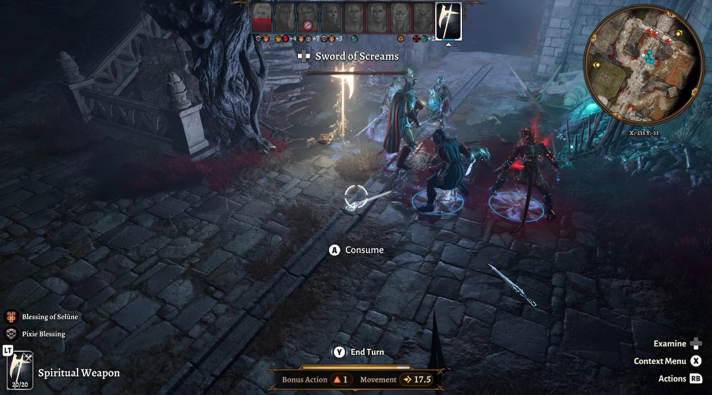 Spiritual Weapon in Baldur's Gate 3