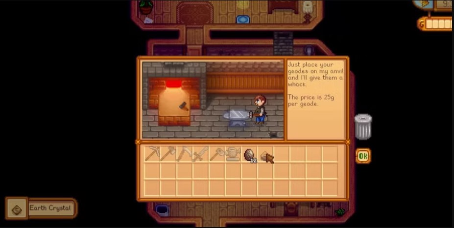 Earth Crystal in Stardew Valley