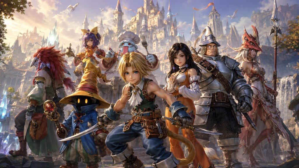 FF9 Characters