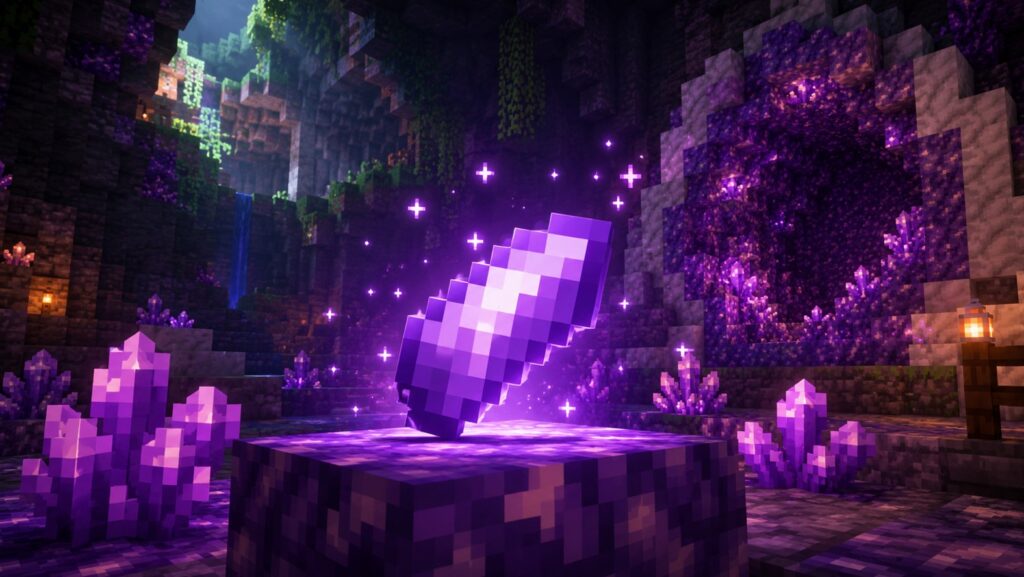 Amethyst Shard in Minecraft