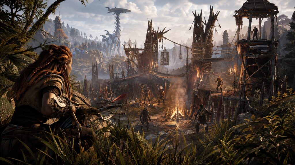 Bandit Camp in Horizon Zero Dawn