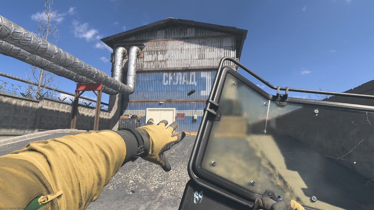 Riot Shield in Call of Duty