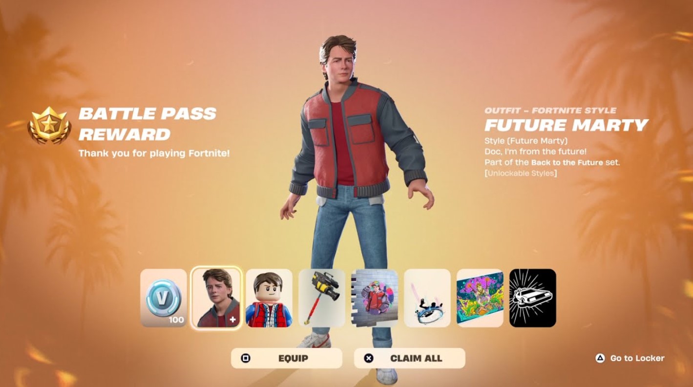Marty McFly Costume