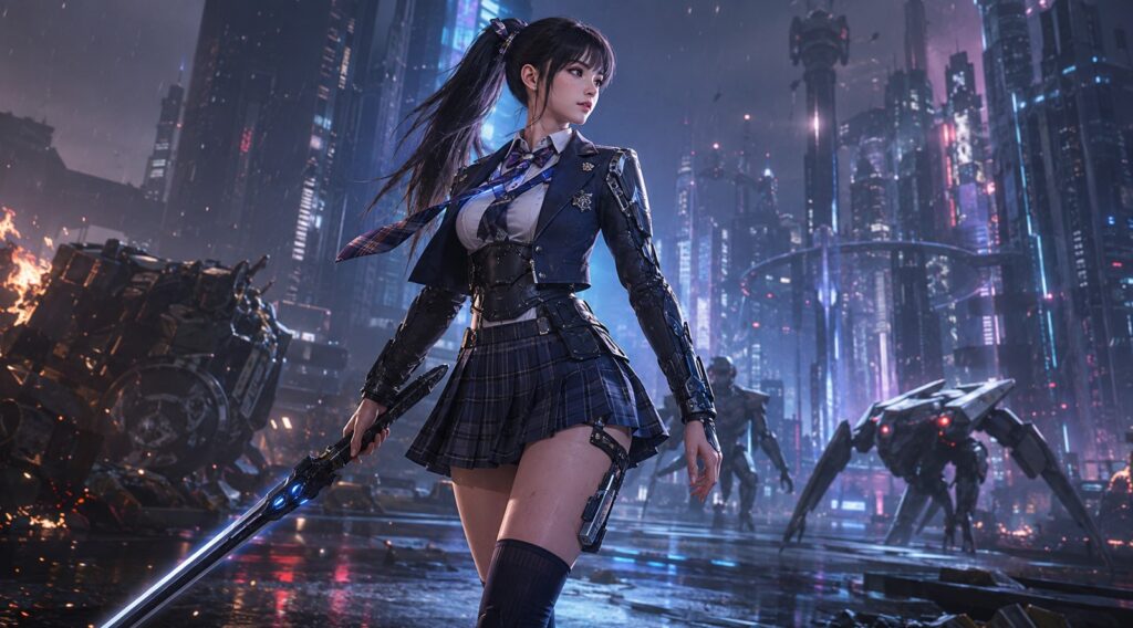 School Girl Outfits in Stellar Blade