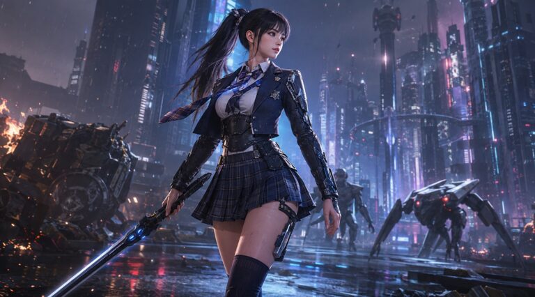 School Girl Outfits in Stellar Blade