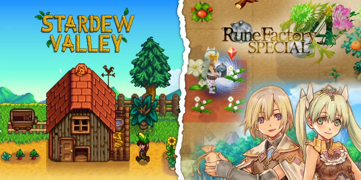 Rune Factory 2 vs Stardew Valley