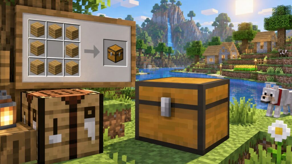 How to Make Chest in Minecraft