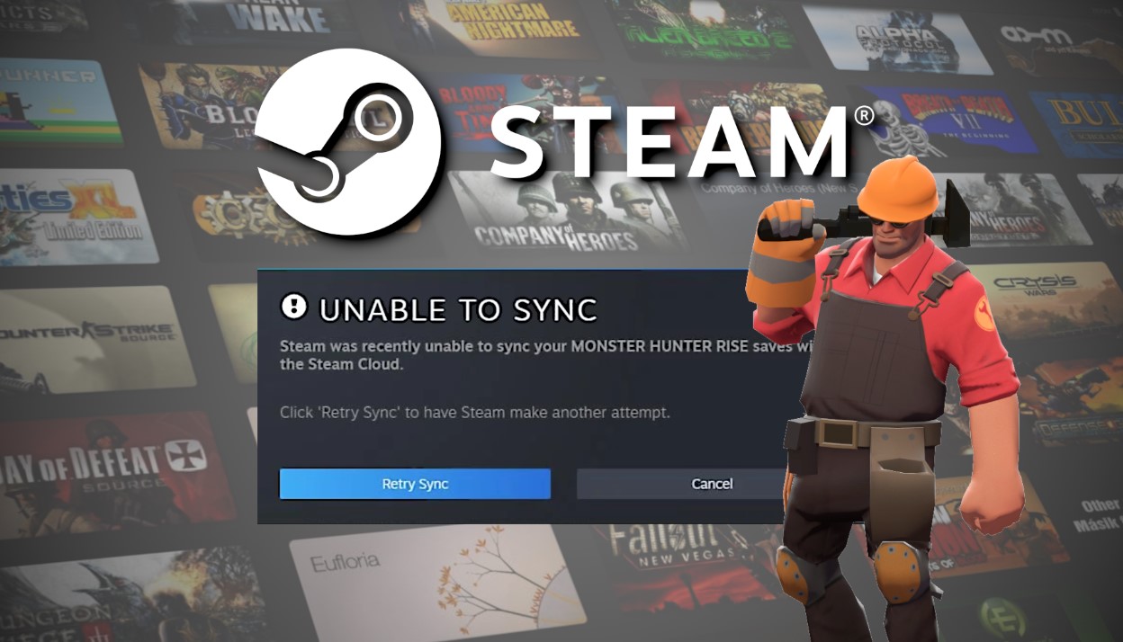 Steam Unable to Sync
