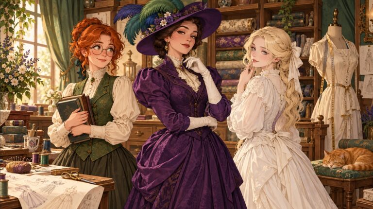 Dressmaker Game Characters
